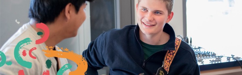Computer med musikprogram