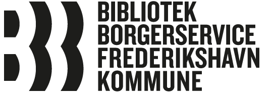 Logo for Bibliotek og Borgservice Frederikshavn Kommune